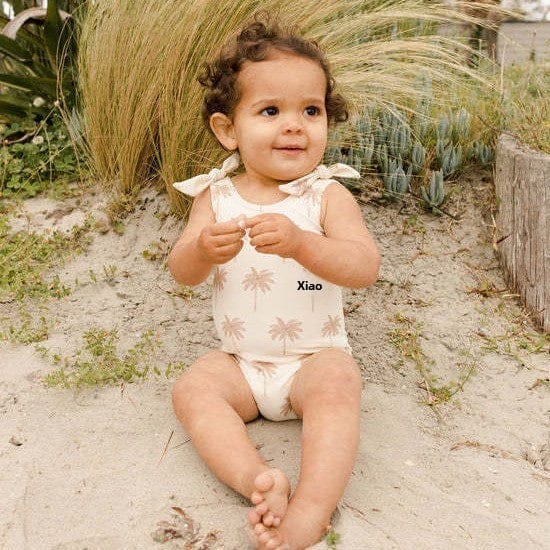 ベビー用水着 ガールズ水着 ノースリーブワンピーススイムウェア ラッシュガード【mh0009316】