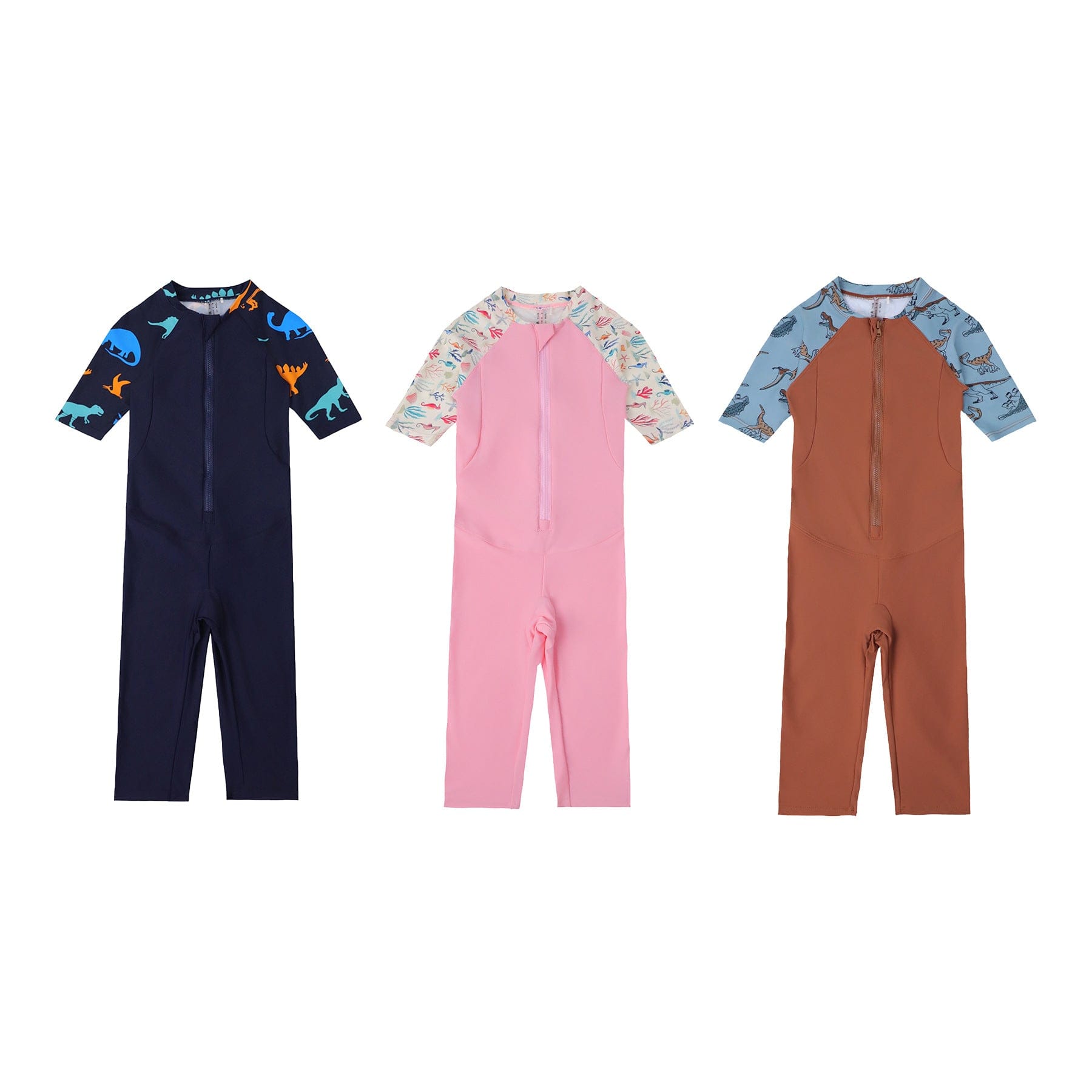 ベビー用水着 ボーイズ水着 長袖長ズボンつなぎスイムウェア ラッシュガード【mh0009324】