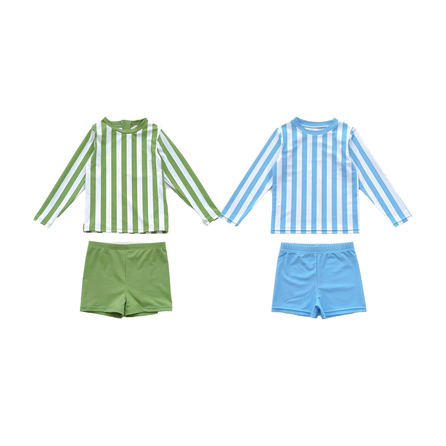 ベビー用水着 ボーイズ水着 長袖セパレートスイムウェア ラッシュガード【mh0009326】