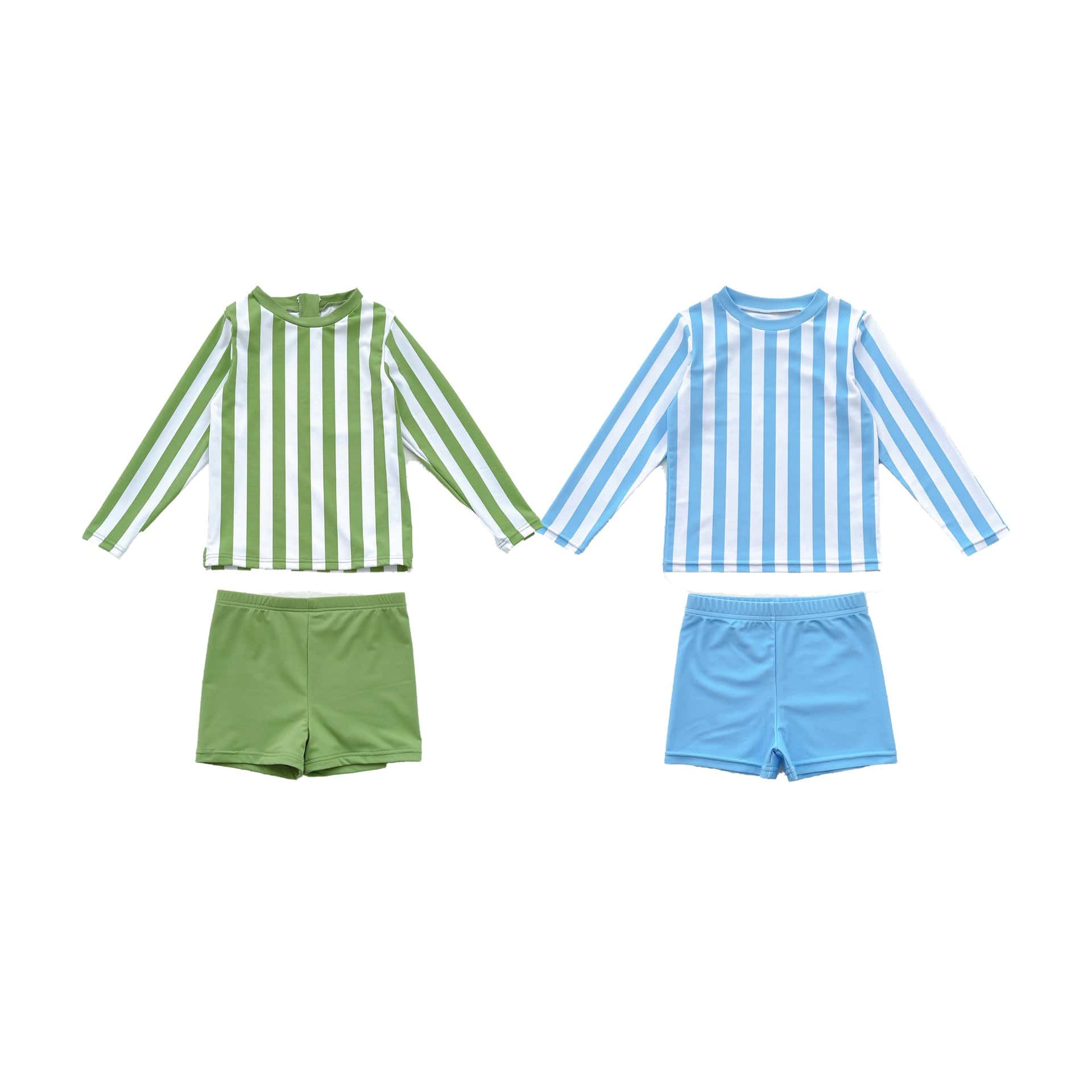 ベビー用水着 ボーイズ水着 長袖セパレートスイムウェア ラッシュガード【mh0009326】