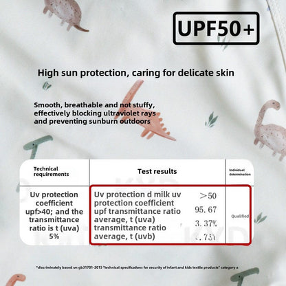 ベビー用水着 ボーイズ水着 長袖つなぎスイムウェア ラッシュガード【mh0009331】