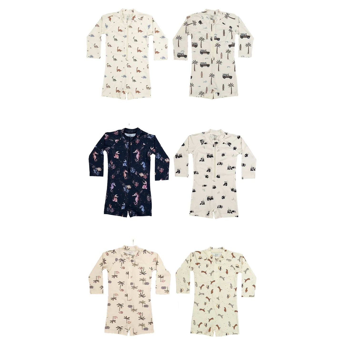 ベビー用水着 ボーイズ水着 長袖つなぎスイムウェア ラッシュガード【mh0009331】