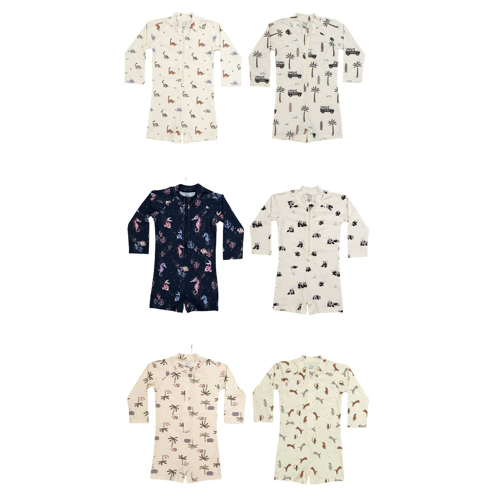 ベビー用水着 ボーイズ水着 長袖つなぎスイムウェア ラッシュガード【mh0009331】