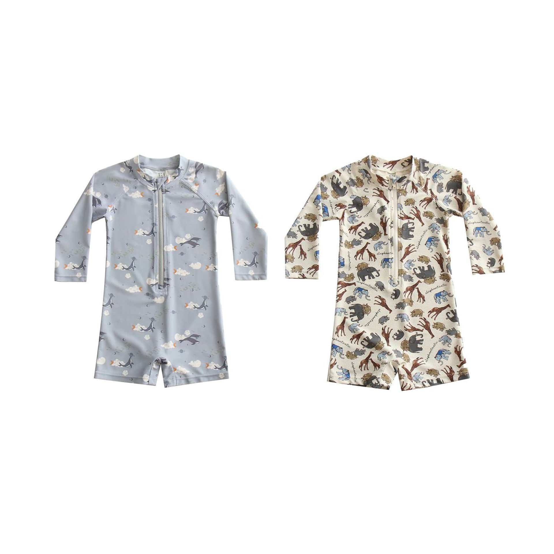 ベビー用水着 ボーイズ水着 長袖つなぎスイムウェア ラッシュガード【mh0009353】