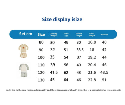 ベビー用水着 ボーイズ水着 長袖セパレートスイムウェア ラッシュガード【mh0009359】