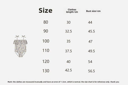 ベビー用水着 ガールズ水着 ノースリーブワンピーススイムウェア ラッシュガード【mh0009365】