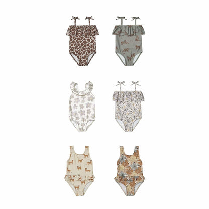 ベビー用水着 ガールズ水着 ノースリーブワンピーススイムウェア ラッシュガード【mh0009365】