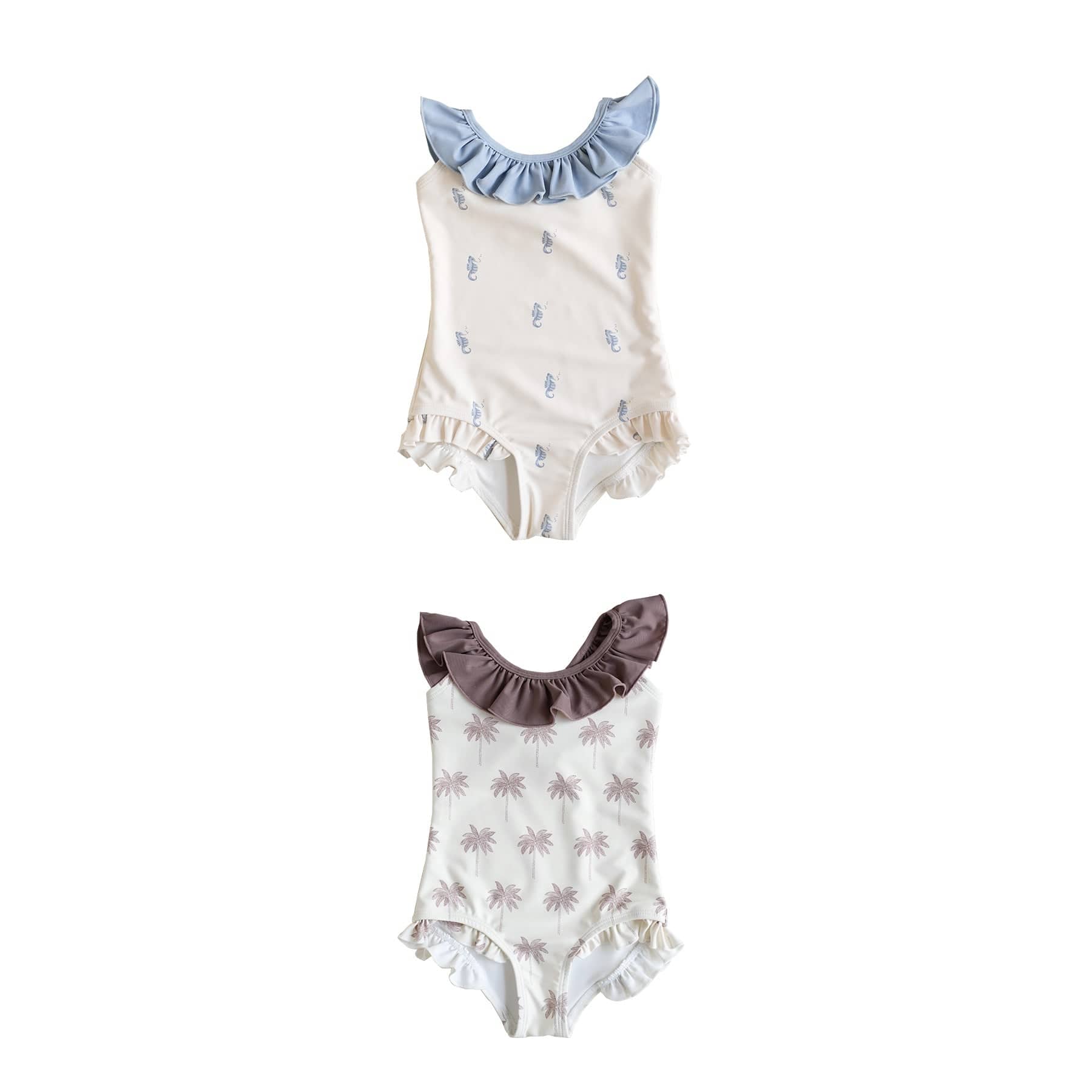 ベビー用水着 ガールズ水着 ノースリーブワンピーススイムウェア ラッシュガード【mh0009371】