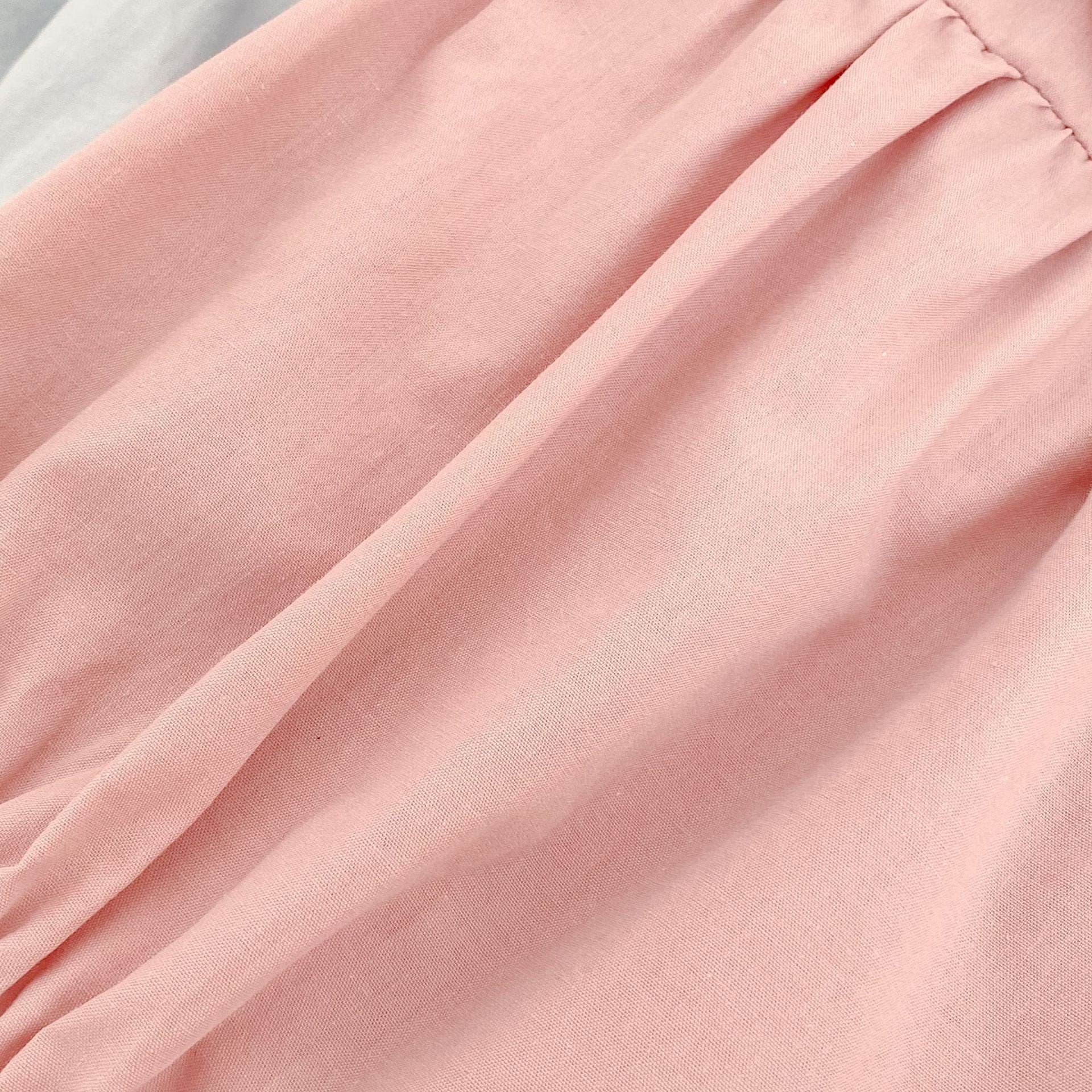 半袖ロンパース リボンフリル半袖パフスリーブロンパース【mh0009699】