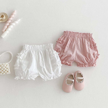 ハーフパンツ・ショートパンツ フリルバルーンショートパンツ【mh0009765】