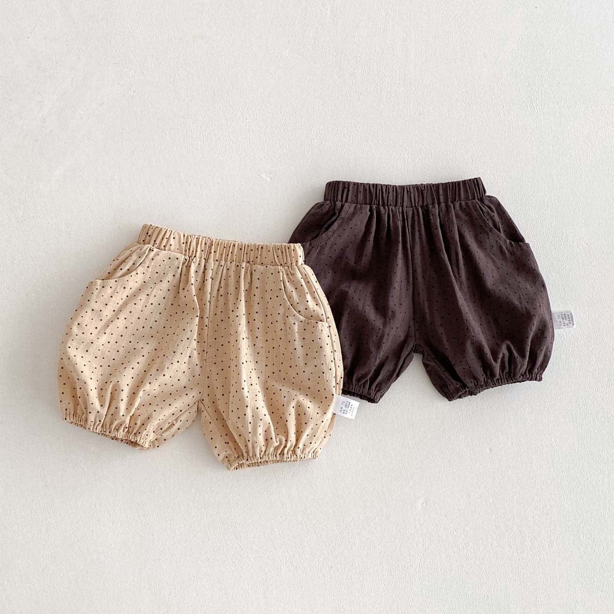 ハーフパンツ・ショートパンツ 水玉ピンドットバルーンショートパンツ【mh0009774】