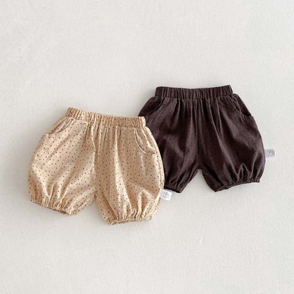 ハーフパンツ・ショートパンツ 水玉ピンドットバルーンショートパンツ【mh0009774】