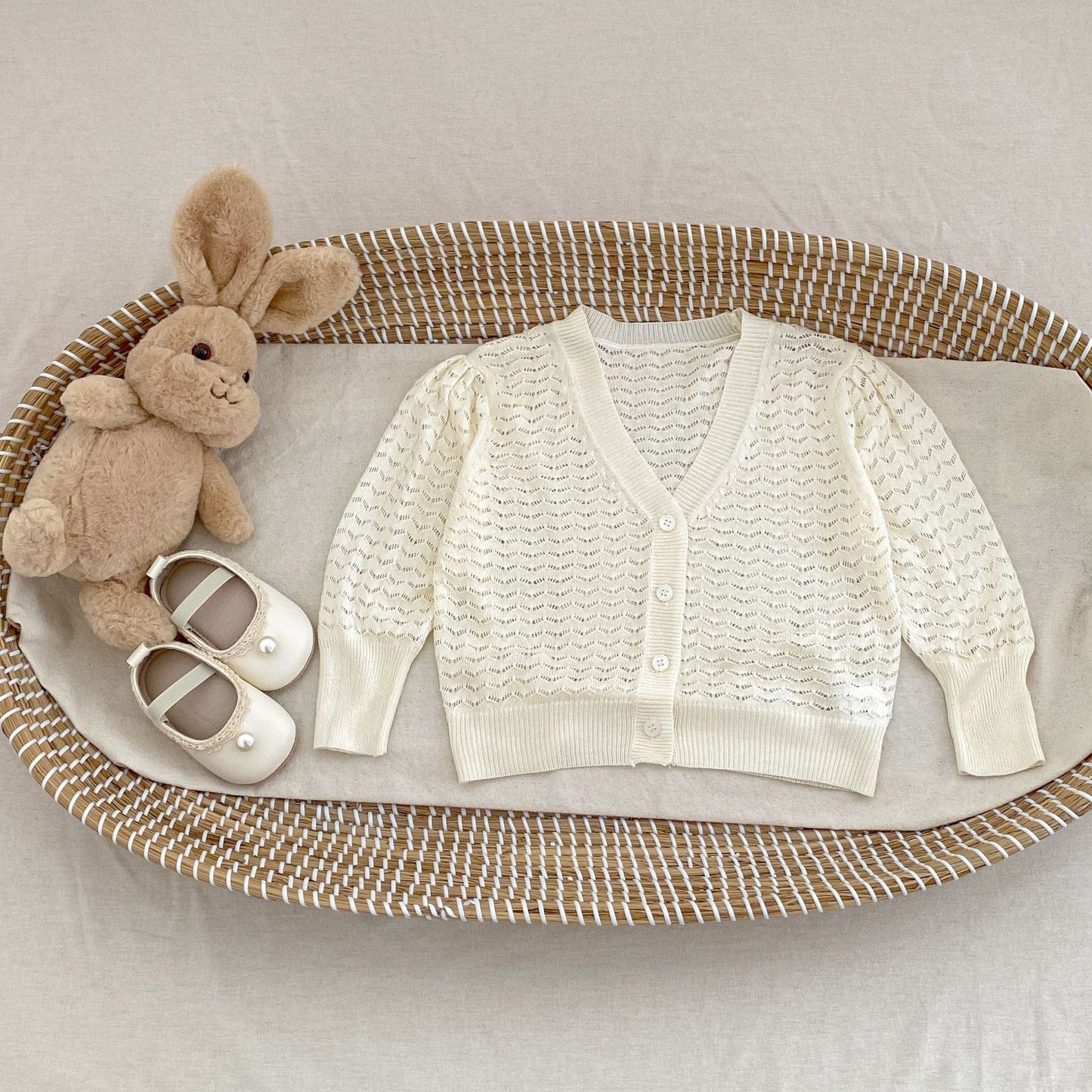 カーディガン・パーカー レースニットサマーカーディガン【mh0010162】