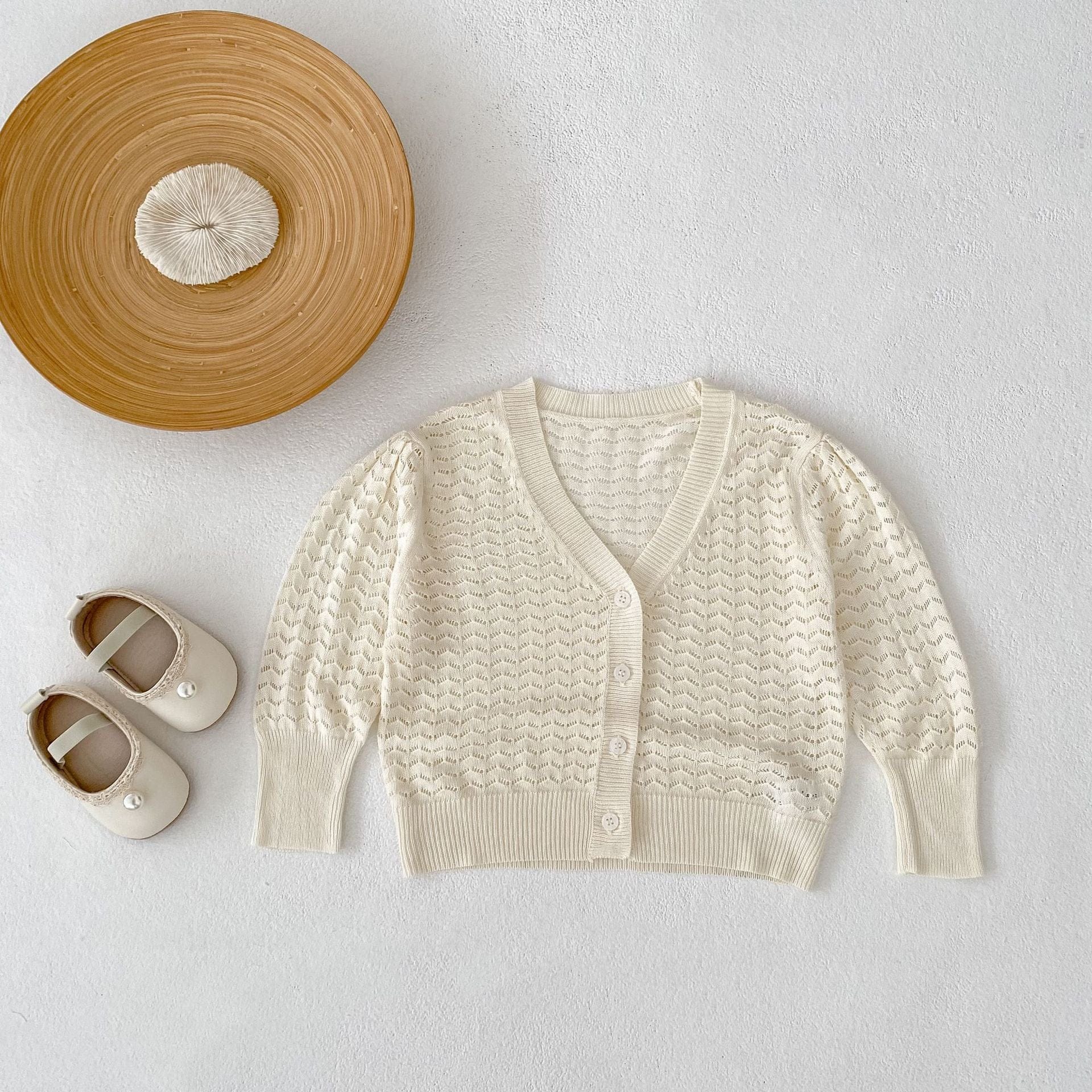 カーディガン・パーカー レースニットサマーカーディガン【mh0010162】