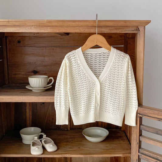 カーディガン・パーカー レースニットサマーカーディガン【mh0010162】