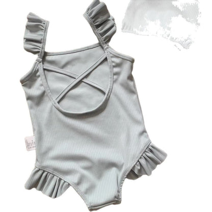 ベビー用水着 ガールズ水着 フリルガーリーワンピーススイムウェア【mh0010225】