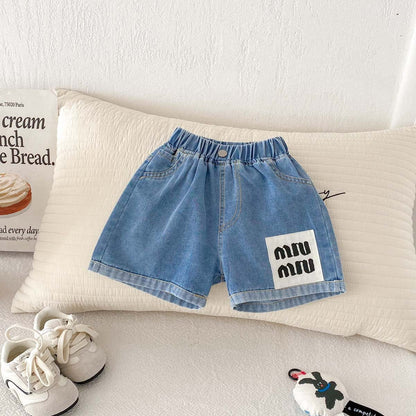 ハーフパンツ・ショートパンツ ボーダー/無地ビッグタグショートパンツ【mh0010347】