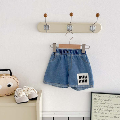 ハーフパンツ・ショートパンツ ボーダー/無地ビッグタグショートパンツ【mh0010347】