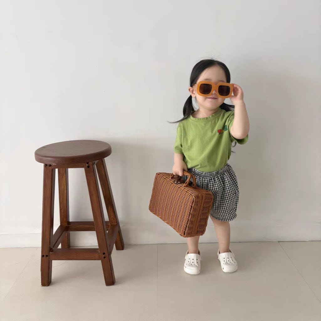 ハーフパンツ・ショートパンツ ギンガムチェックショートパンツ【mh0010364】