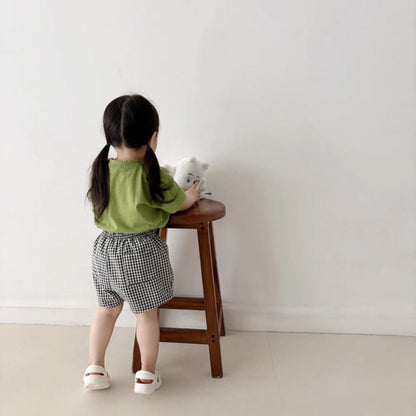 ハーフパンツ・ショートパンツ ギンガムチェックショートパンツ【mh0010364】