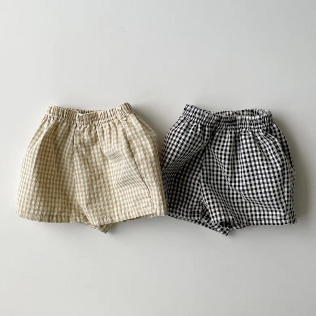 ハーフパンツ・ショートパンツ ギンガムチェックショートパンツ【mh0010364】