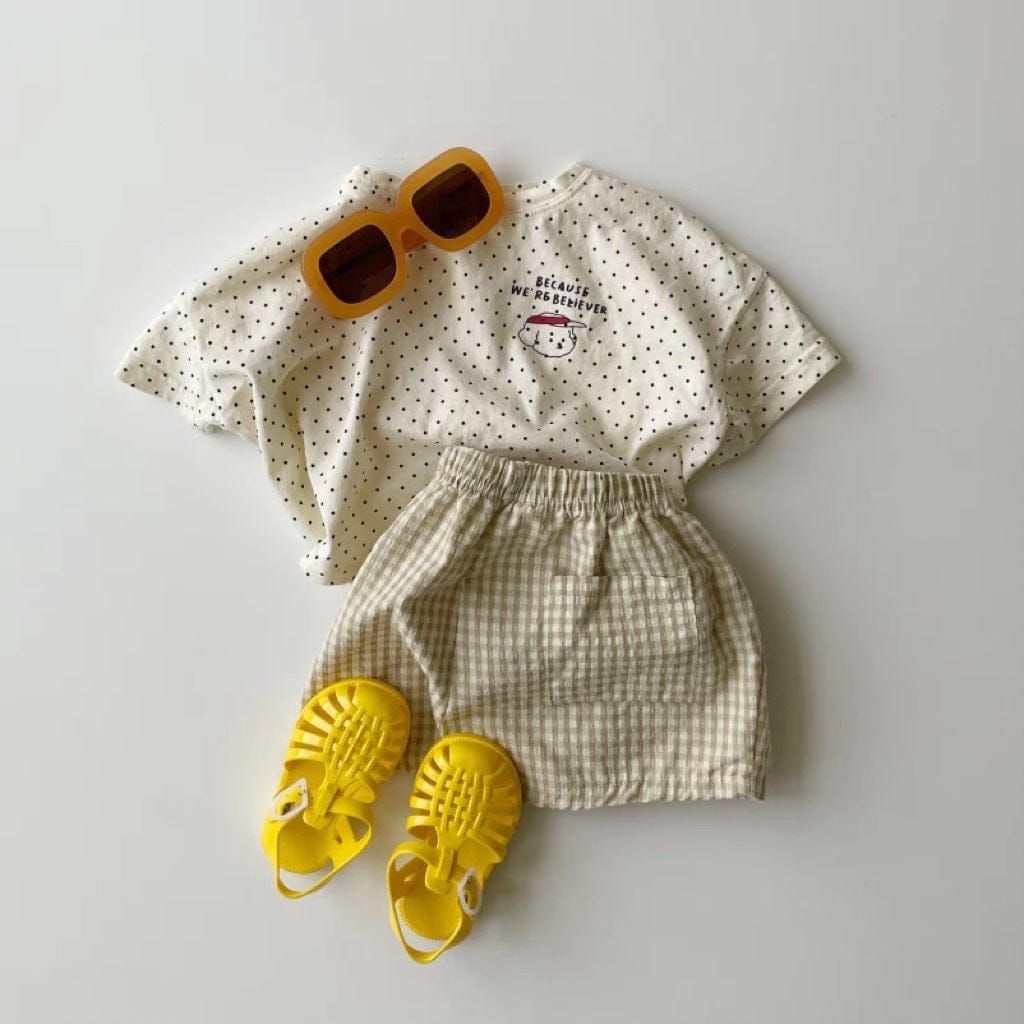 ハーフパンツ・ショートパンツ ギンガムチェックショートパンツ【mh0010364】