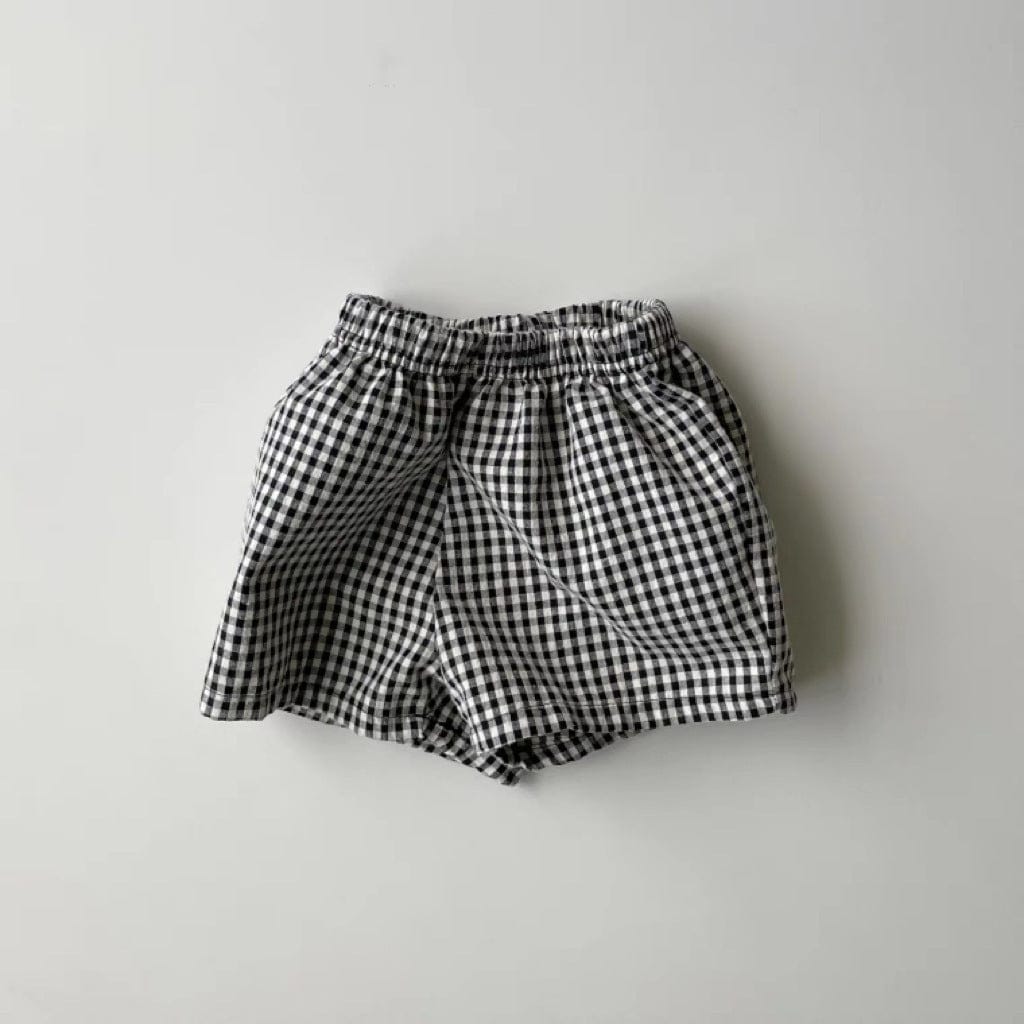 ハーフパンツ・ショートパンツ ギンガムチェックショートパンツ【mh0010364】