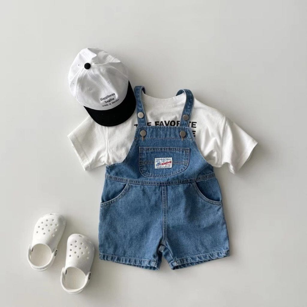 オーバーオール デニムショートオーバーオール【mh0010373】