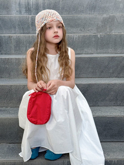 ノースリーブワンピース ビッグシルエットノースリーブワンピース【mh0010388】