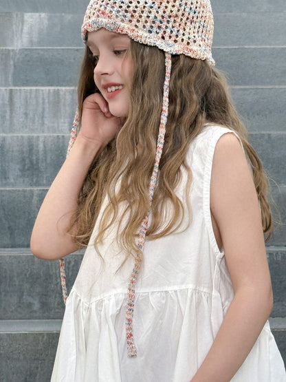 ノースリーブワンピース ビッグシルエットノースリーブワンピース【mh0010388】