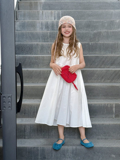 ノースリーブワンピース ビッグシルエットノースリーブワンピース【mh0010388】