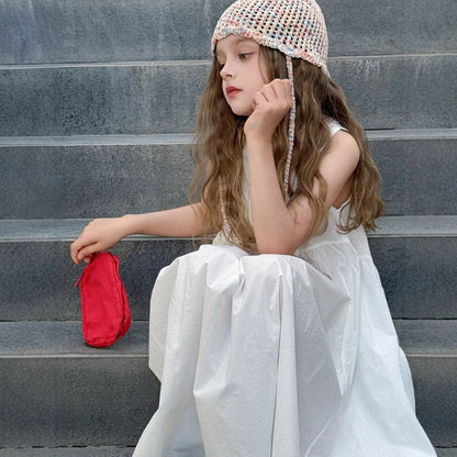 ノースリーブワンピース ビッグシルエットノースリーブワンピース【mh0010388】