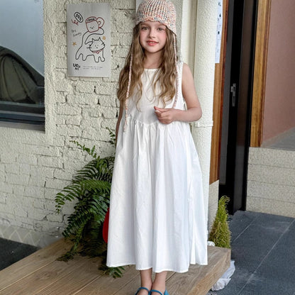 ノースリーブワンピース ビッグシルエットノースリーブワンピース【mh0010388】