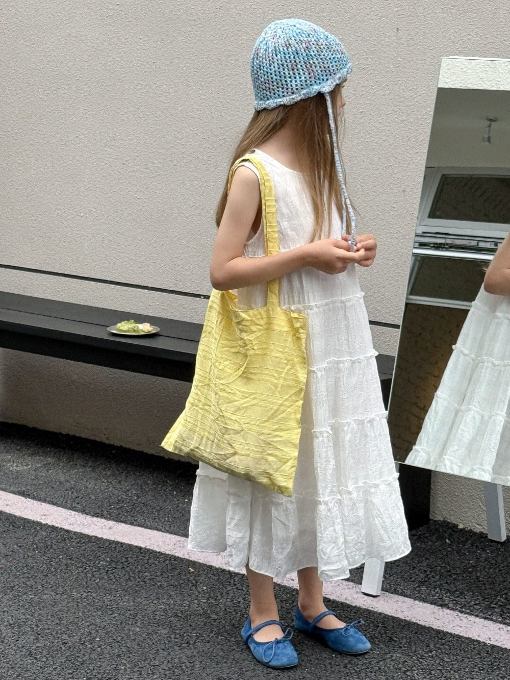 ノースリーブワンピース ティアードノースリーブサマーワンピース【mh0010393】