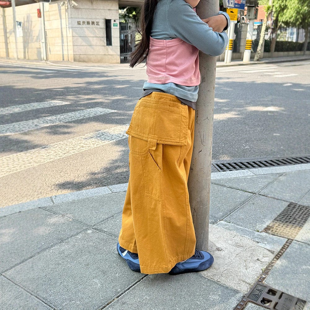 ロングパンツ・スウェットパンツ リムーバブルポケットワイドルーズロングパンツ【mh0010561】