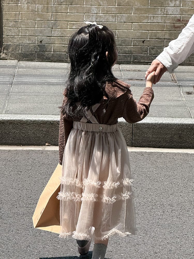 スカート サスペンダーチュチュチュールスカート【mh0010562】