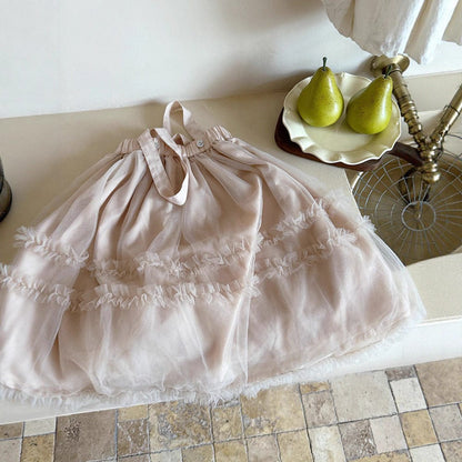 スカート サスペンダーチュチュチュールスカート【mh0010562】