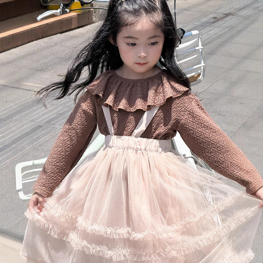 スカート サスペンダーチュチュチュールスカート【mh0010562】