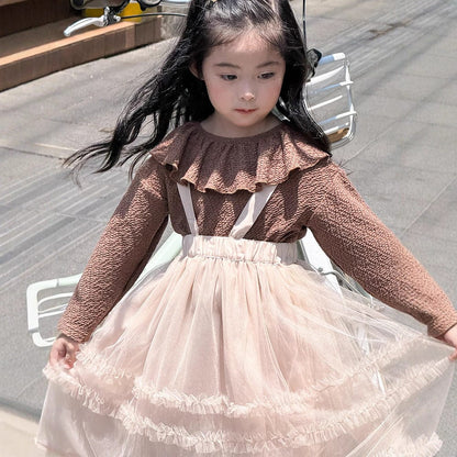 スカート サスペンダーチュチュチュールスカート【mh0010562】