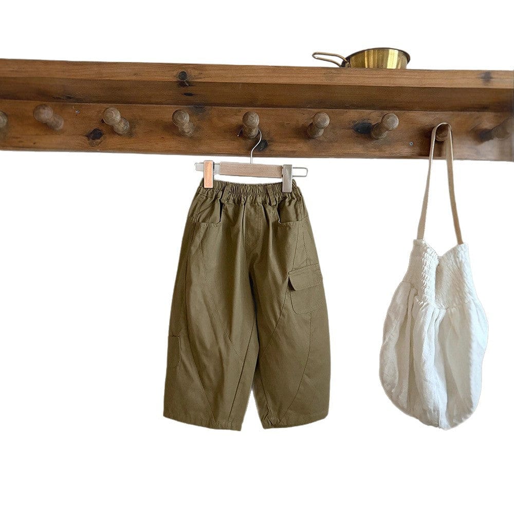 ロングパンツ・スウェットパンツ サイドポケットロングルーズワイドパンツ【mh0010563】