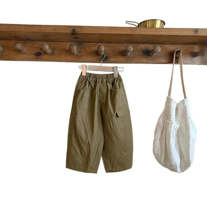 ロングパンツ・スウェットパンツ サイドポケットロングルーズワイドパンツ【mh0010563】