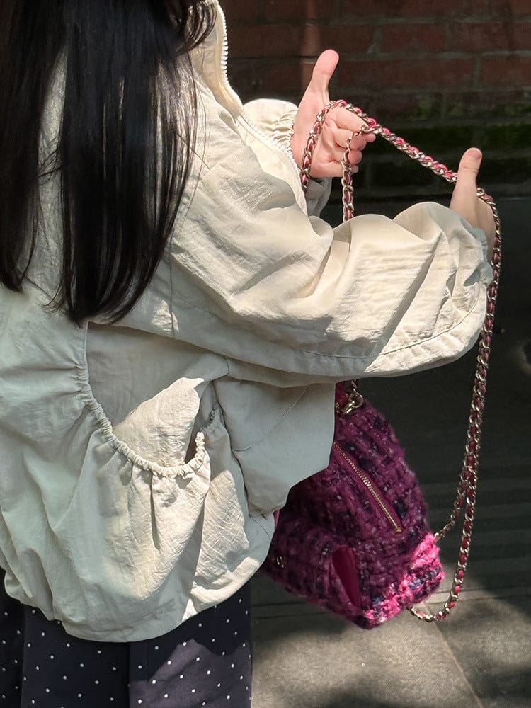 ショートコート・ジャケット・ジャンパー ビッグポケットブルゾンジャケット【mh0010573】