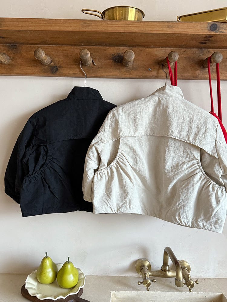 ショートコート・ジャケット・ジャンパー ビッグポケットブルゾンジャケット【mh0010573】