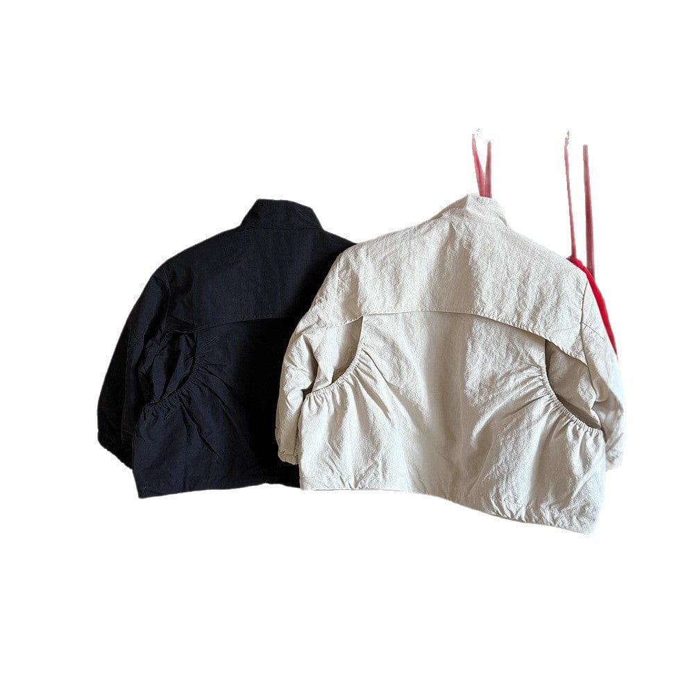 ショートコート・ジャケット・ジャンパー ビッグポケットブルゾンジャケット【mh0010573】