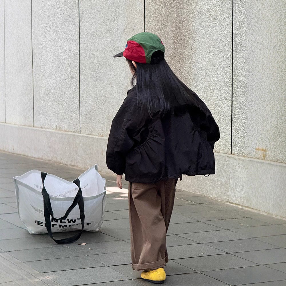 ショートコート・ジャケット・ジャンパー ビッグポケットブルゾンジャケット【mh0010573】