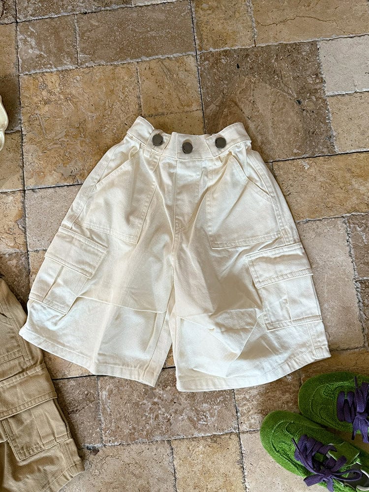 ロングパンツ・スウェットパンツ カーゴクロップドワイドパンツ【mh0010577】