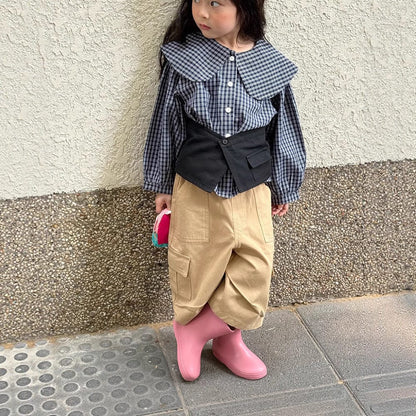 ロングパンツ・スウェットパンツ カーゴクロップドワイドパンツ【mh0010577】