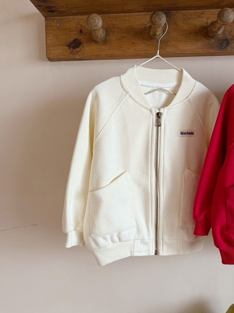 ショートコート・ジャケット・ジャンパー ジップアップスウェットブルゾンジャケット【mh0010580】