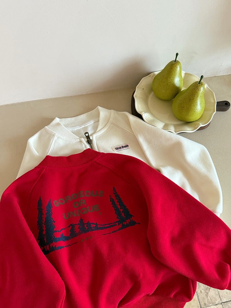 ショートコート・ジャケット・ジャンパー ジップアップスウェットブルゾンジャケット【mh0010580】