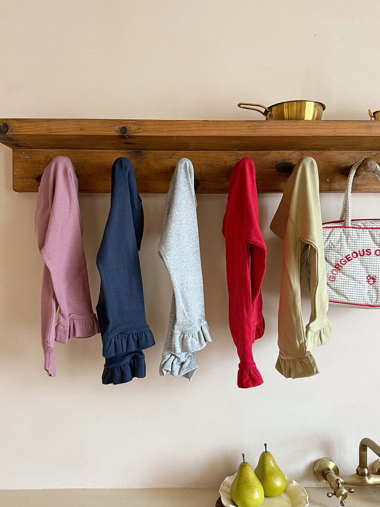 レギンスパンツ 裾フリルガーリーレギンスパンツ【mh0010585】